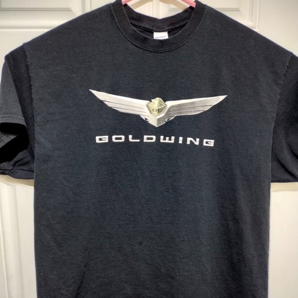 Honda Gold Wing Black T-shirt Size XL